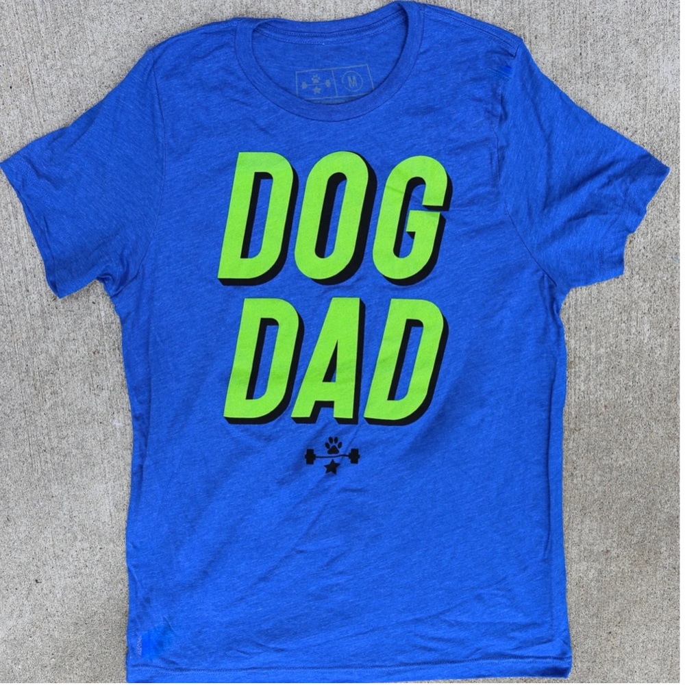 Wags and Weights Dog Dad Tee